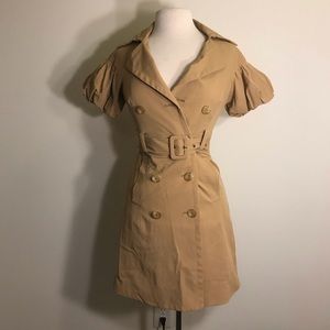 NWOT VTG Bebe Belted dress